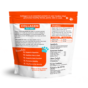Totally Wags Collagen for Cats Bag Back