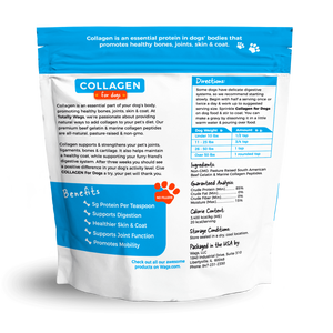 Totally Wags Collagen for Dogs Bag Back