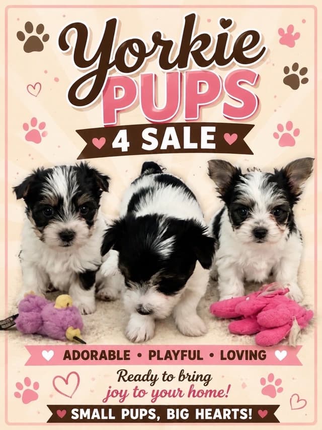 I Yorkshire Terrier Puppies media 9