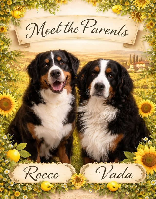 Bernese Mountain Dog Puppies media 2