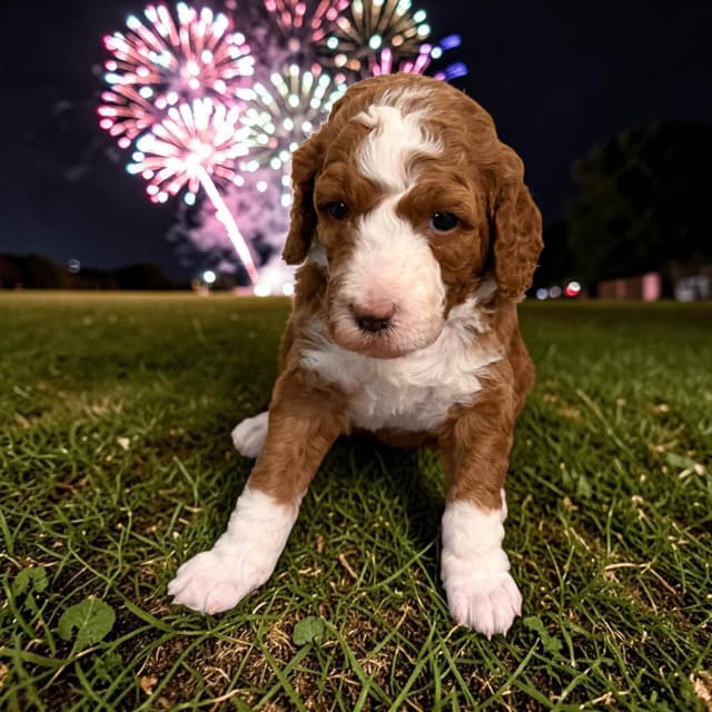 Small Standard, clear health genetics, Service Dog prospects media 11