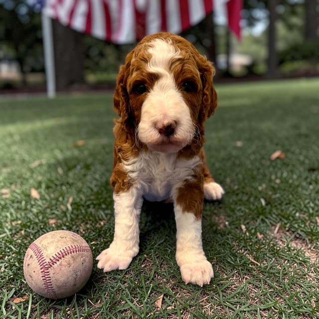Small Standard, clear health genetics, Service Dog prospects media 10