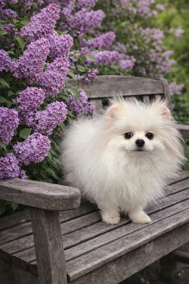 White Pomeranian media 2