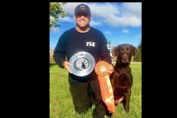 HRCH Take A Peek At Sleek QA2 & Vic Yellow & Black Lab Pups! breeder image 4