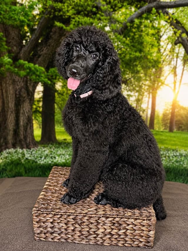 Blue Standard Poodle Puppies media 2