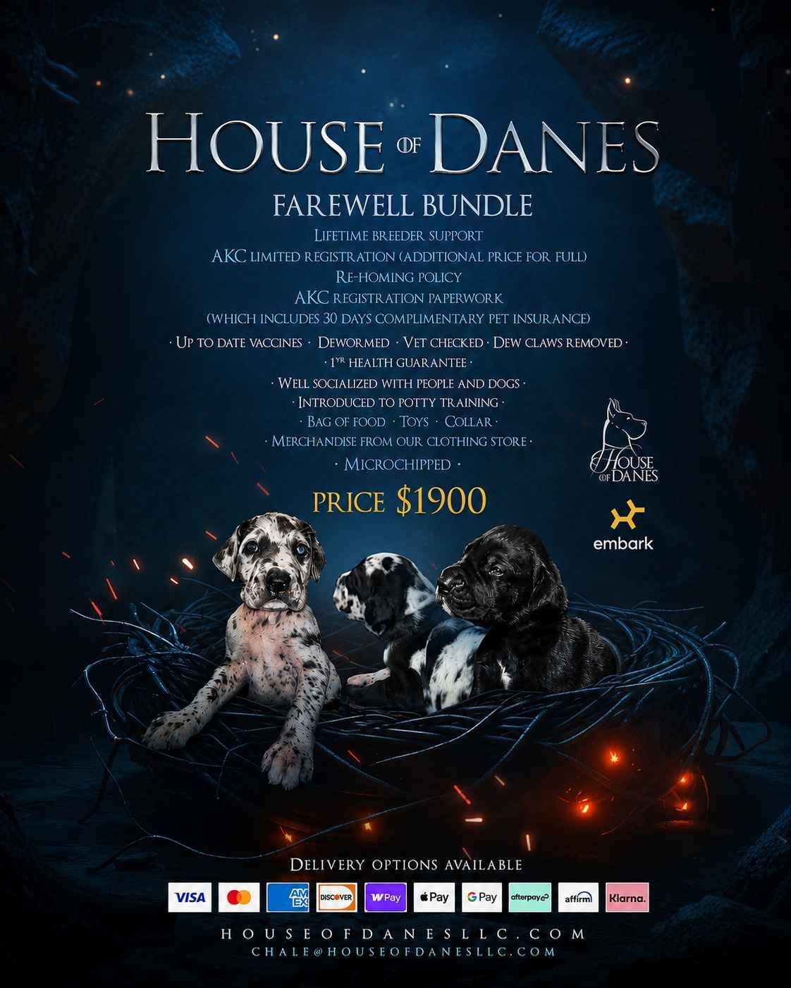 House of Danes Great Dane Puppies breeder image 5