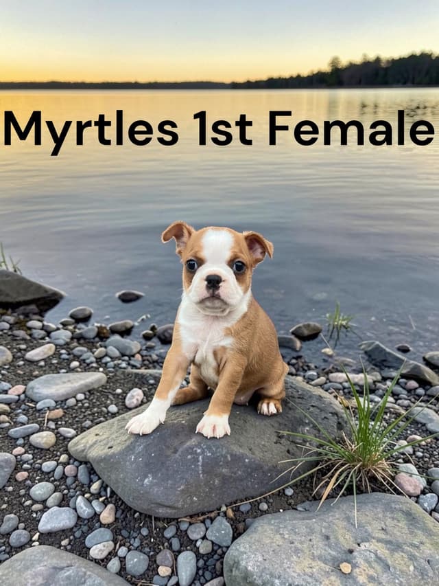 PRICE RED $800 Boston Terrier Puppies Myrtle and Thunders Litter media 2
