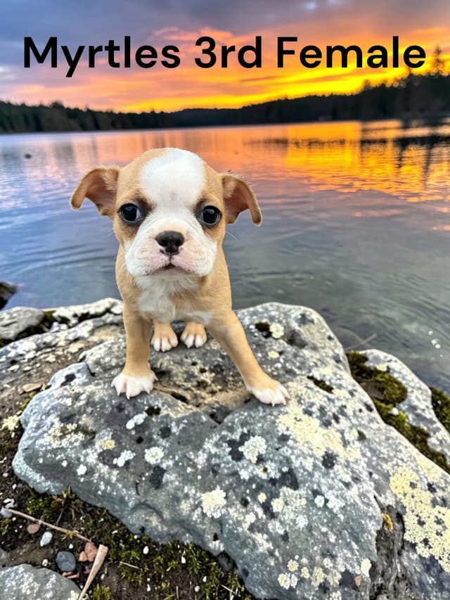 PRICE RED $800 Boston Terrier Puppies Myrtle and Thunders Litter media 3