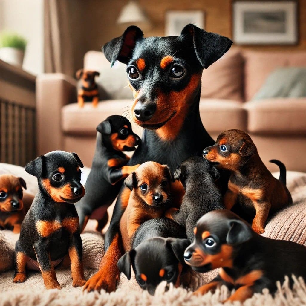 Black and Tan/Rust Miniature Pinscher Puppies breeder image 11