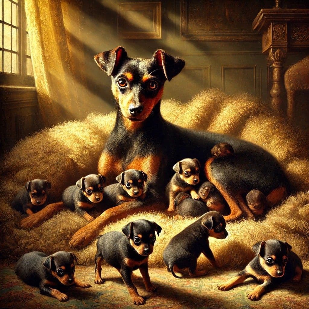 Black and Tan/Rust Miniature Pinscher Puppies breeder image 4
