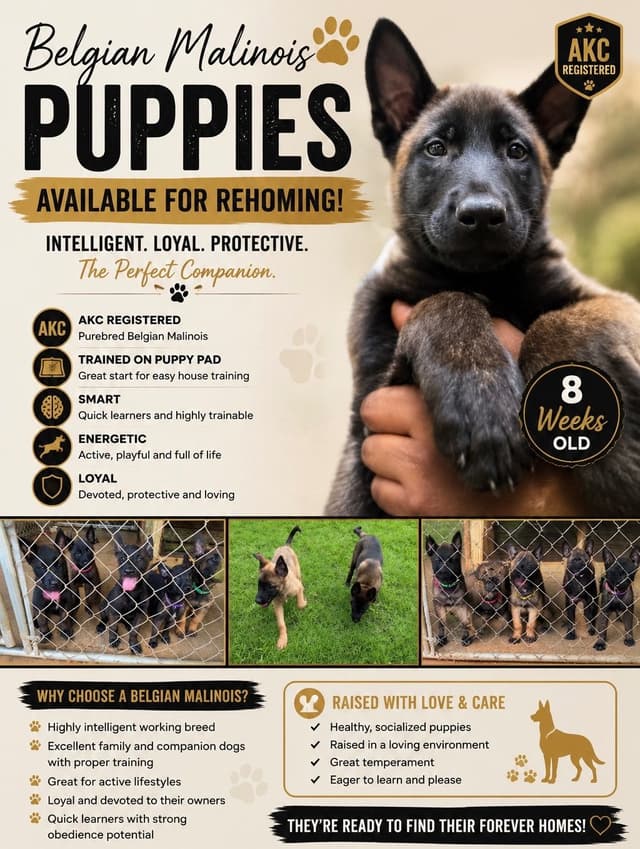 Belgian Malinois Puppies media 2