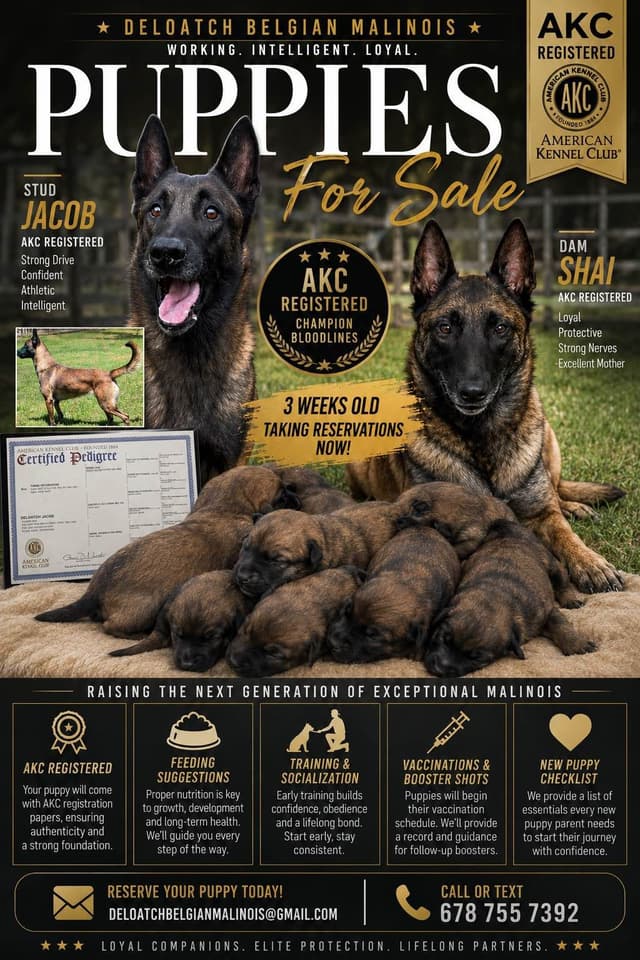Belgian Malinois Puppies media 7