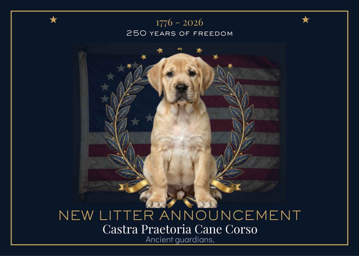 250th Liberty Litter – Exceptional Cane Corso Puppies breeder image 7