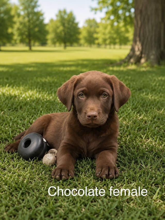 AKC Chocolate Labs from Proven Hunting Bloodlines media 7