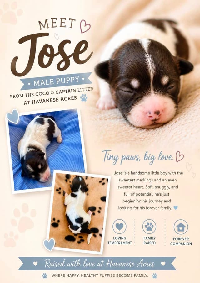 Havanes Puppies, OFA Health Tested, ready to go home July 10th media 13