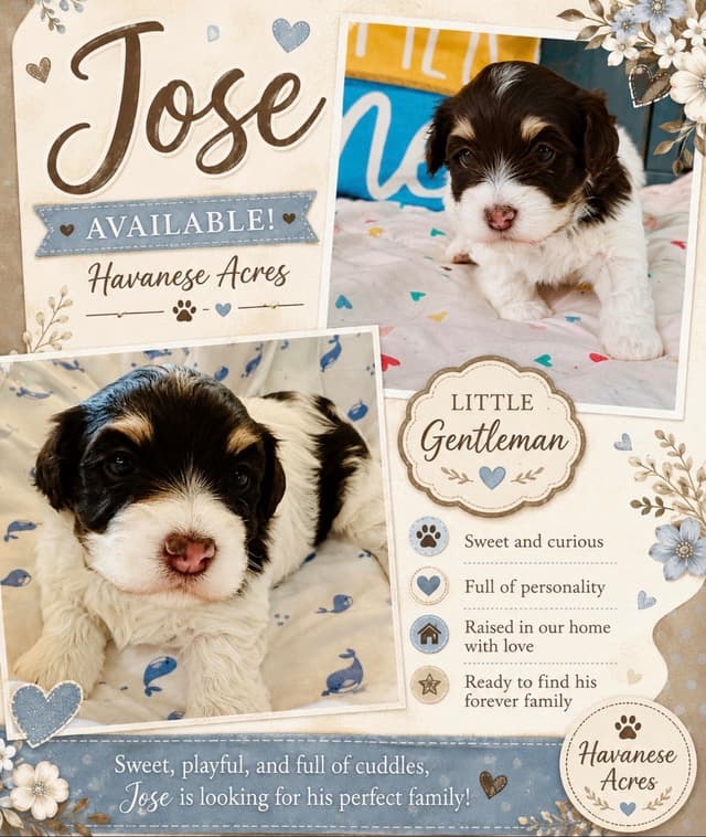 Havanes Puppies, OFA Health Tested, ready to go home July 10th media 14
