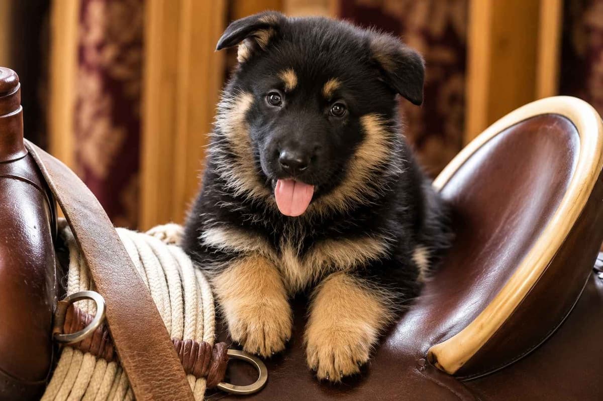 Family raised Black and Tan German Shepherd Puppies breeder image 1