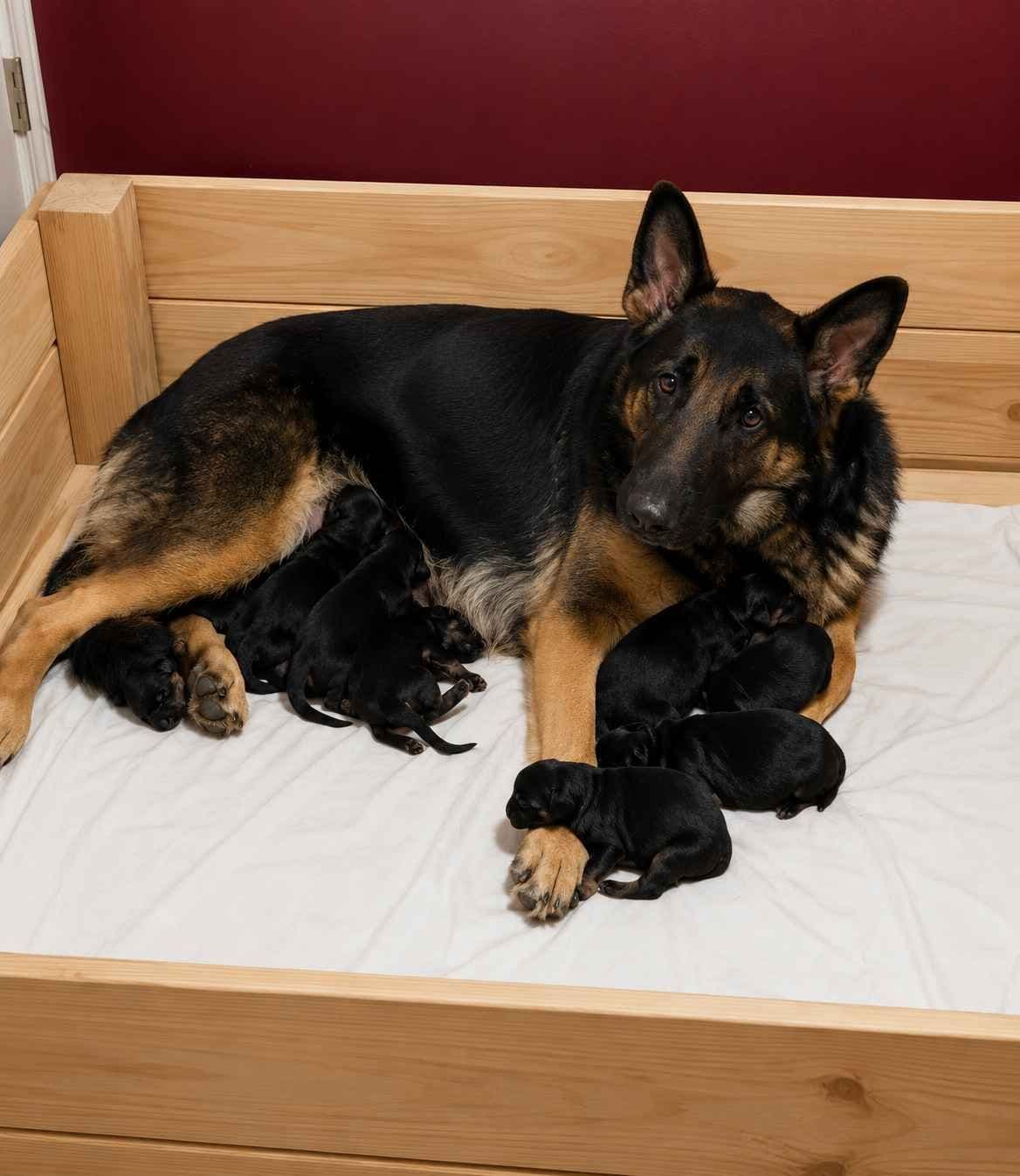 Family raised Black and Tan German Shepherd Puppies breeder image 5