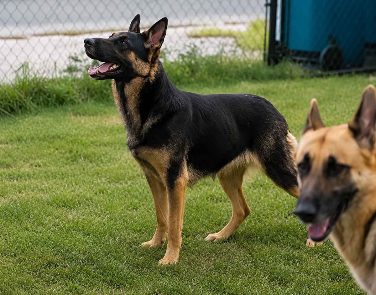 Family raised Black and Tan German Shepherd Puppies breeder image 11