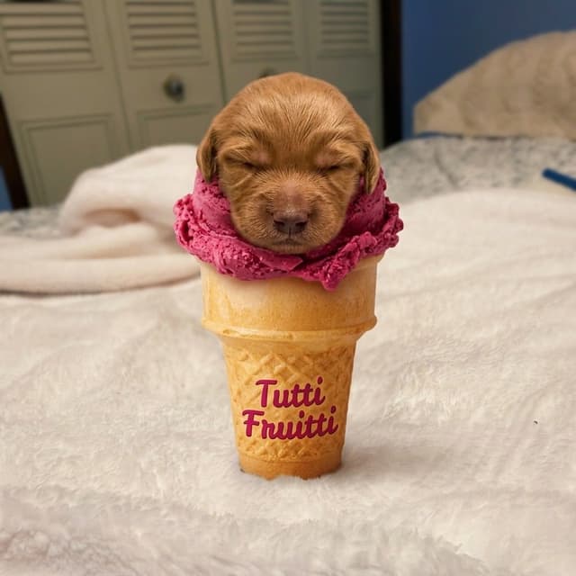 Dark Golden Retriever puppies media 4