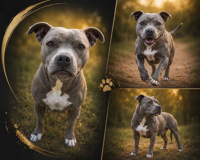 BLUE Staffordshire Bull Terrier Puppies media 5