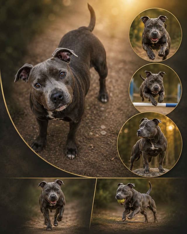 BLUE Staffordshire Bull Terrier Puppies media 11