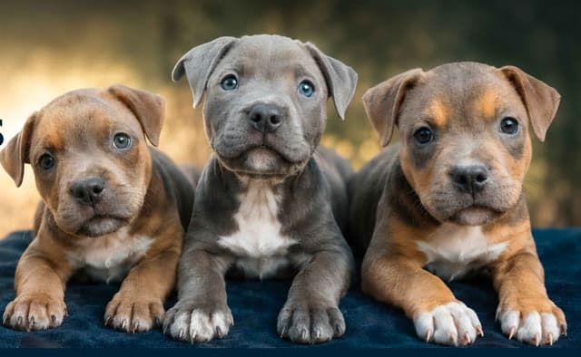 BLUE Staffordshire Bull Terrier Puppies media 12