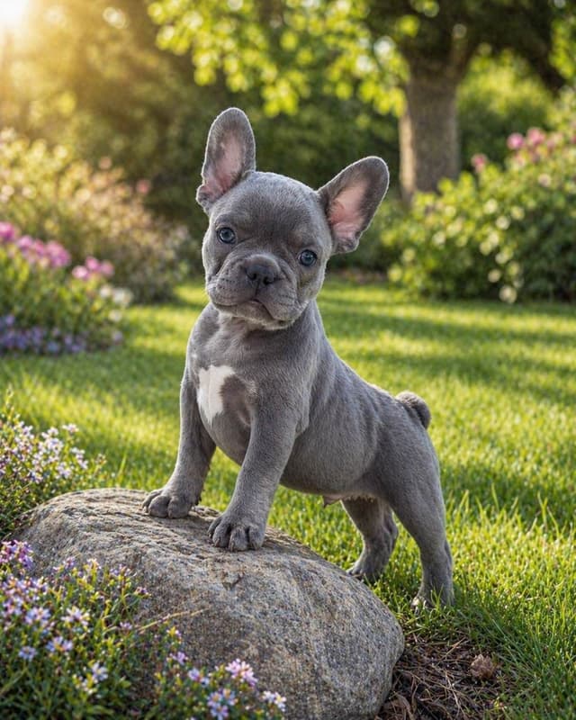 4 MALE Blue French Bulldog Puppies media 3