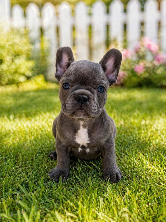 4 MALE Blue French Bulldog Puppies media 4