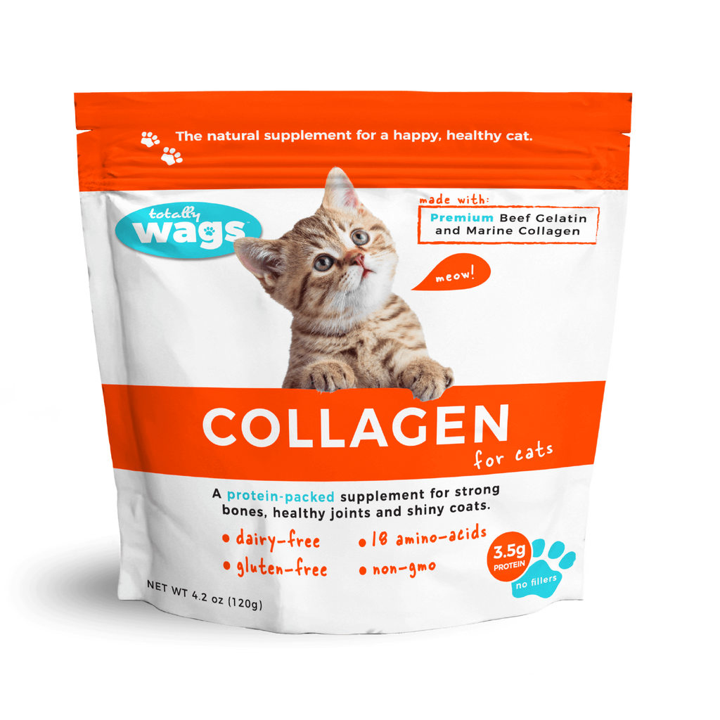 Totally Wags Collagen for Cats Bag Front