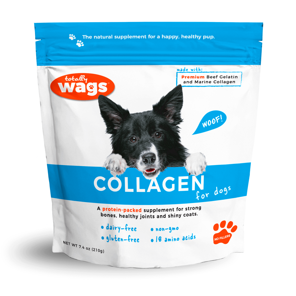 Totally Wags Collagen for Dogs Bag Front