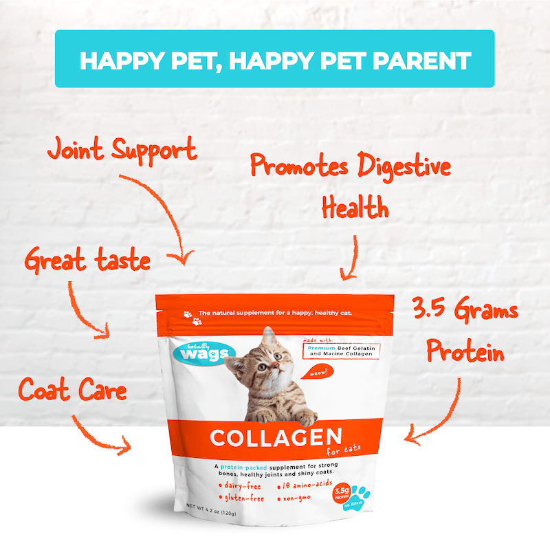 Benefits of Totally Wags Collagen for Cats